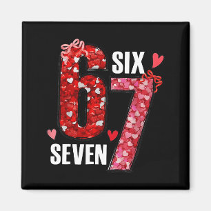 Aimant Joyeuse Saint-Valentin 67 Meme Cœurs Arc Coquette 