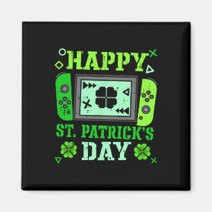 Aimant Joyeuse St Patrick Day Chanceux Joueur Paddys Gami