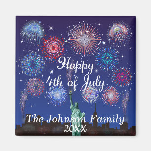 Aimant Joyeux 4 juillet à New York