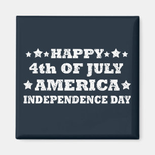 Aimant Joyeux 4 juillet Amérique