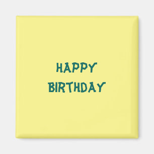 Aimant Joyeux anniversaire