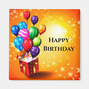 Aimant Joyeux anniversaire