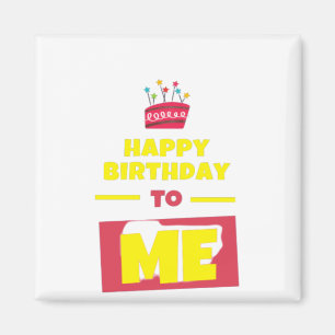 Aimant Joyeux Anniversaire À MOI