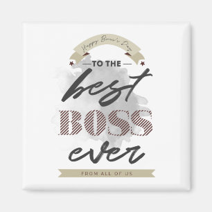 Aimant Joyeux Boss's Day