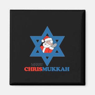 Aimant Joyeux Chrismukkah -