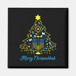 Aimant Joyeux Chrismukkah Joyeux Chrismukkah Joyeux Noël