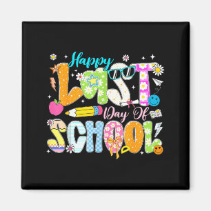 Aimant Joyeux Dernier Jour d'École Enseignants Élèves Gar