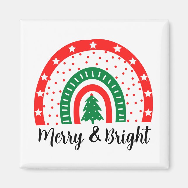 Aimant Joyeux et bon Noël (Devant)