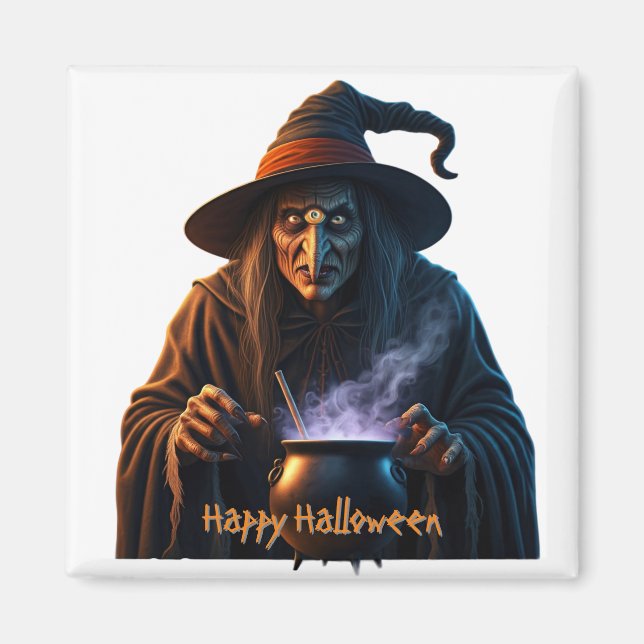 Aimant Joyeux Halloween (Devant)