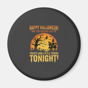 Aimant Joyeux Halloween Maison Hantée Trick or Treat