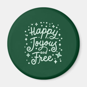 Aimant Joyeux, Joyeux, Libre, Joyeux, Noël