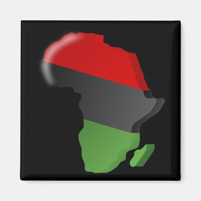 Aimant Joyeux Kwanzaa Afrique (Devant)