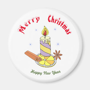 Aimant Joyeux Noël Bonne année