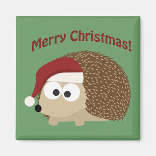 Aimant Joyeux Noël ! Hérisson