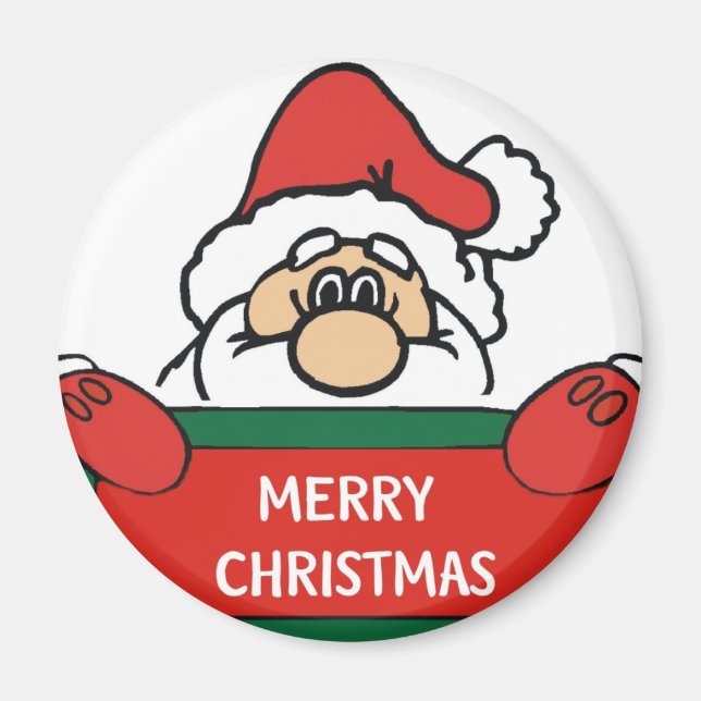 Aimant Joyeux Noël Père Noël (Devant)