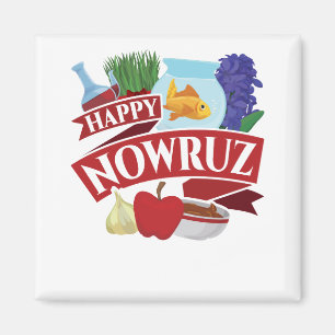 Aimant Joyeux Nowruz Nouvel An persan