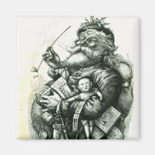 Aimant Joyeux Père Noël