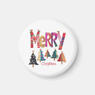 Aimant Joyeux sapin de Noël
