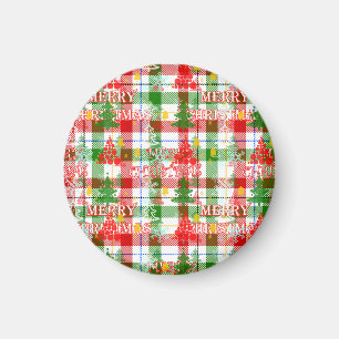 Aimant Joyeux tatan décoratif de Noël