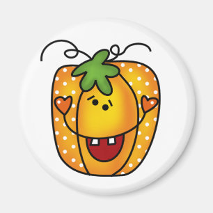 Aimant Joyeux tee-shirts et cadeaux Jack-o'-lantern