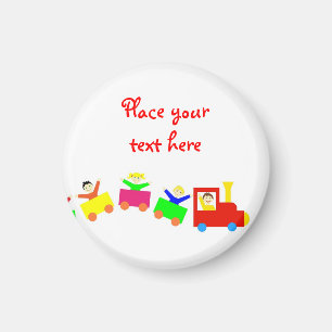 Aimant Joyeux Train pour enfants