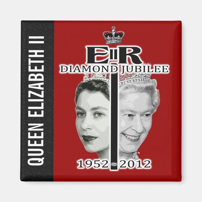 Aimant Jubilé de diamant (Devant)