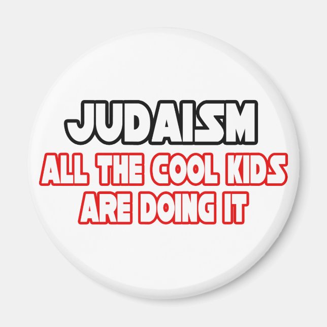 Aimant Judaïsme...Enfants Cool (Devant)