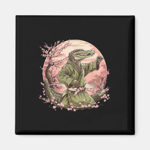Aimant Judo Crocodile Nature Kickboxing Taekwondo Arts Ma