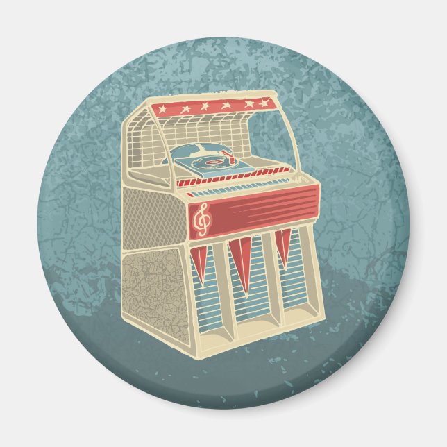 Aimant Juke-box (Devant)