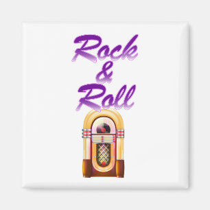 Aimant Juke-box Rock and Roll