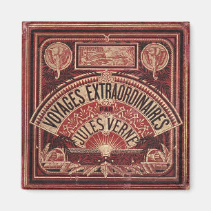 AIMANT JULES VERNE "VOYAGES EXTRAORDINAIRES" (1878)