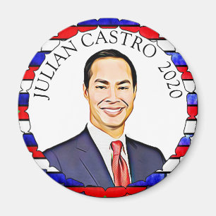 Aimant Julian Castro pour le soutien électoral du préside
