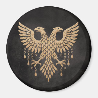 Aimant Jumeau Doré Corbeau Mythologie Nordique Noir