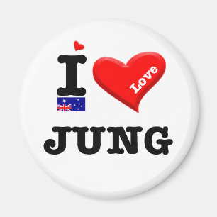 Aimant JUNG - I Love