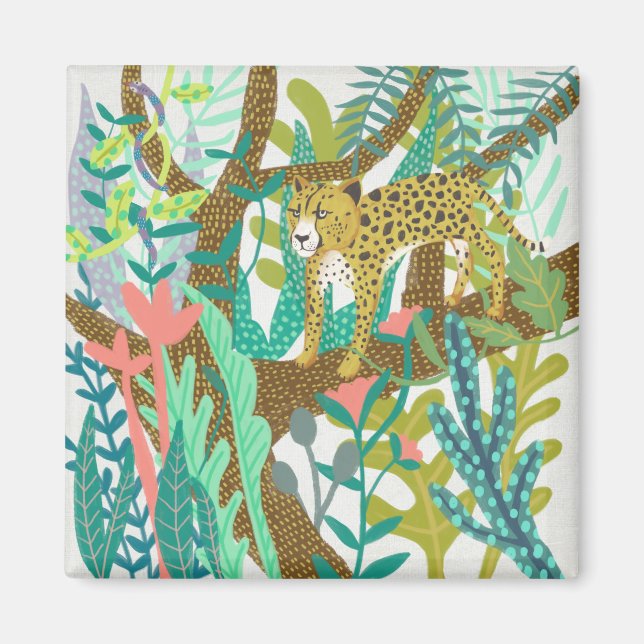Aimant Jungle Roar - Cheetah (Devant)