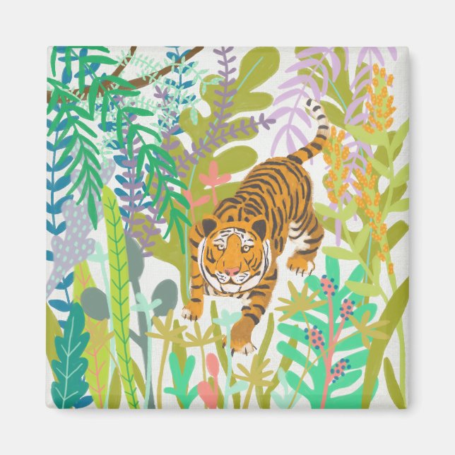 Aimant Jungle Roar - Tigre (Devant)
