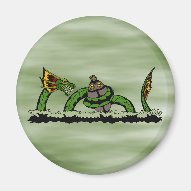 Aimant Jungun à un quibbib (Devant)