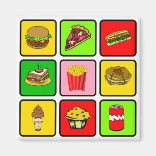 Aimant Junkie de restauration rapide