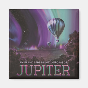 Aimant Jupiter Travel by Hot Air Balloon Bighty Aurora