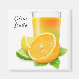 Aimant Jus d'agrumes