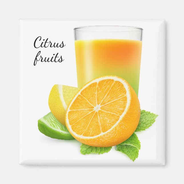 Aimant Jus d'agrumes (Devant)