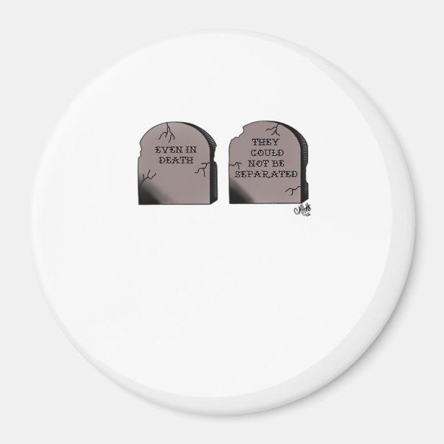 Aimant Jusqu'à ce que la mort nous sépare Classique – Cou (Devant)