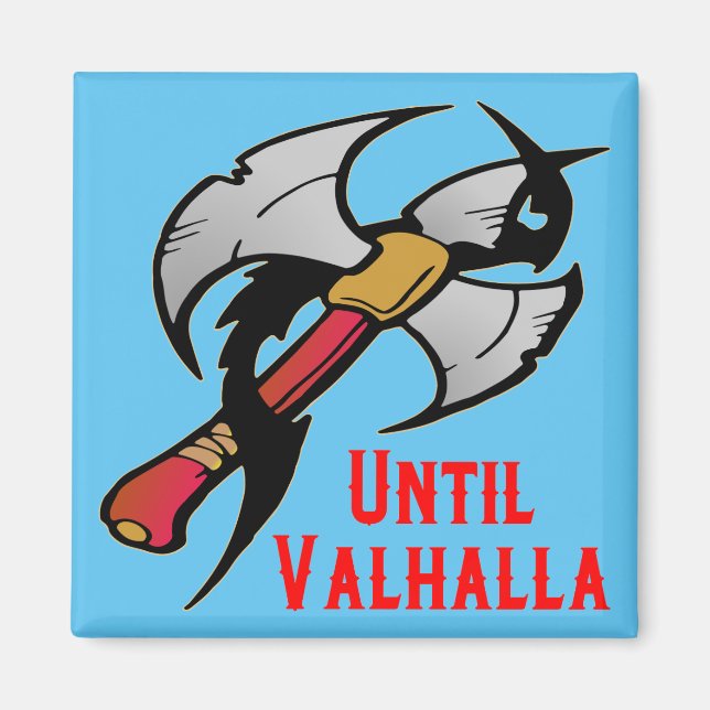 Aimant Jusqu'à la bataille de Valhalla Ax 059 #USAPatriot (Devant)
