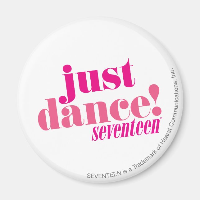 Aimant Just Dance - Rose (Devant)