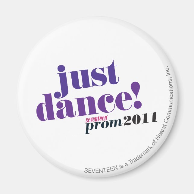 Aimant Just Dance - Violet (Devant)