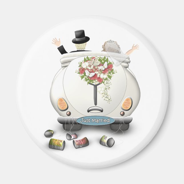 Aimant Just Married ! (Devant)