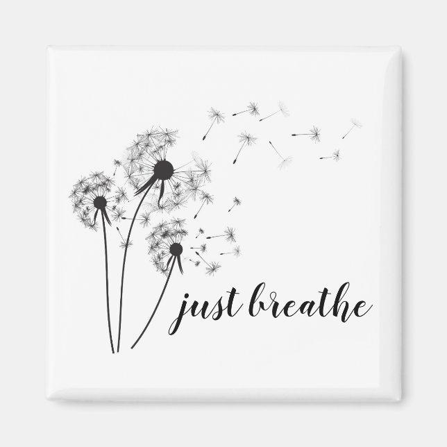 Aimant JUSTE BRISER LA Citation Inspirationnelle Moderne (Devant)