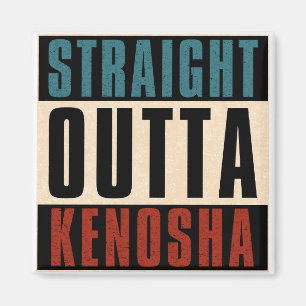 Aimant Juste devant Kenosha Wisconsin WI