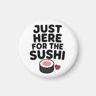 Aimant Juste ici pour les cadeaux de nourriture japonaise