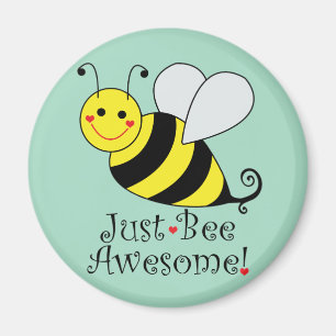 Aimant Juste l'abeille impressionnante gaffent l'abeille